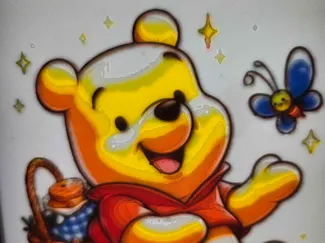 Winne Pooh Lithophane