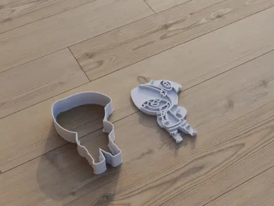 Brawl Stars Leon cookie cutter birthday