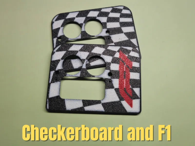 Décoration F1 et damier Realme GT8 PRO
