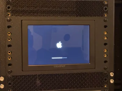 10" Rack Mount for Lilliput 7" 4K Monitor