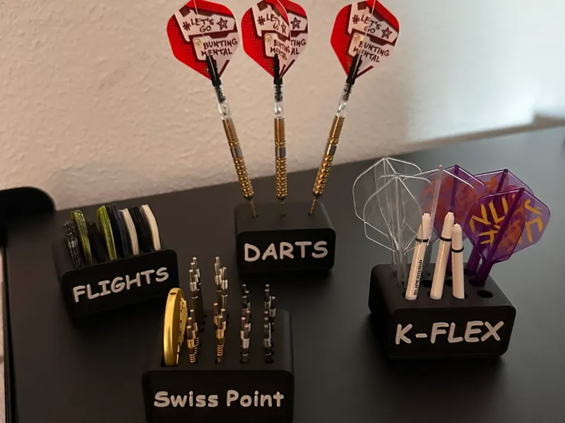 Dartsständer – für Tisch, Wand & IKEA Skadis