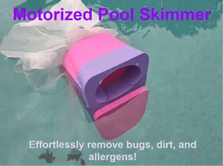 Motorized Pool Skimmer