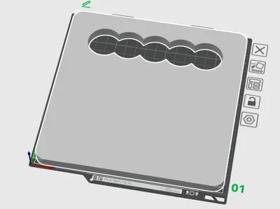 Support plates for the support feet on the caravan 