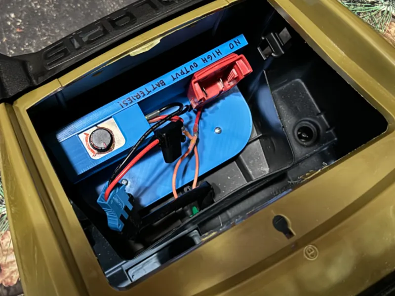 Peg Perego / Milwaukee M18 conversion mount