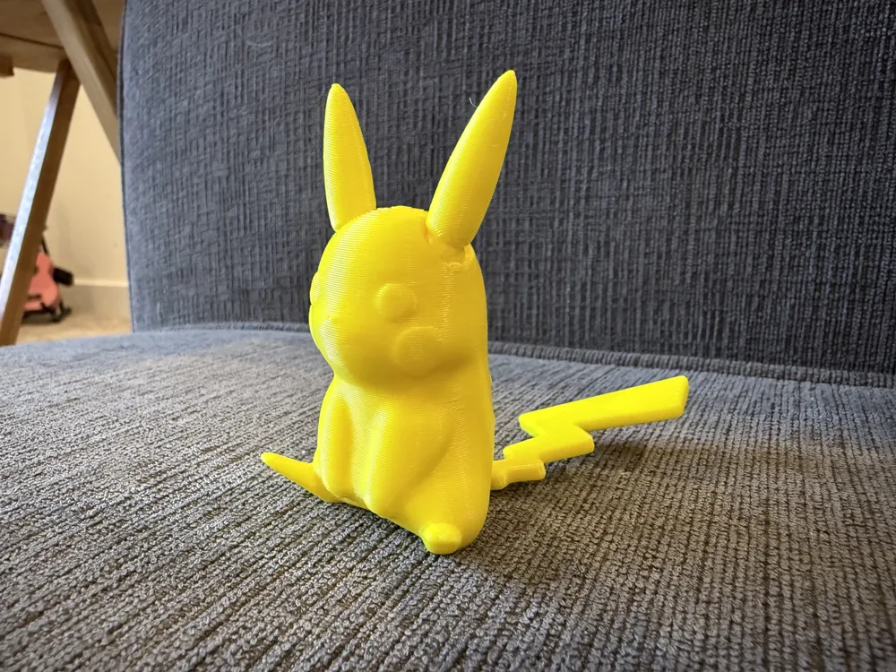 Flexi Ears and Tail Pikachu | Print-In-Place by ThreeLittleBirds 3D ...