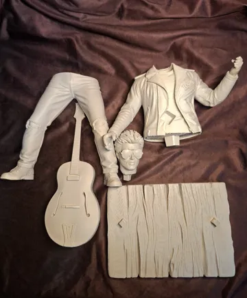 Letrero o emblema decorativo: George Michael – Faith Era Rockstar Fan Art — vista de referencia 5