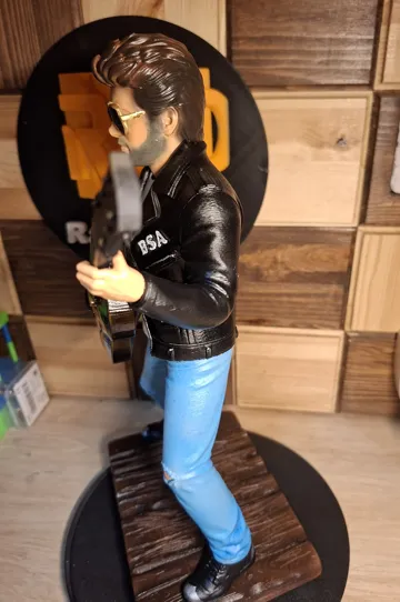 Letrero o emblema decorativo: George Michael – Faith Era Rockstar Fan Art — vista de referencia 3