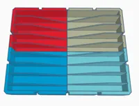 36mm Spaced Organizers for pilers/Screwdrivers