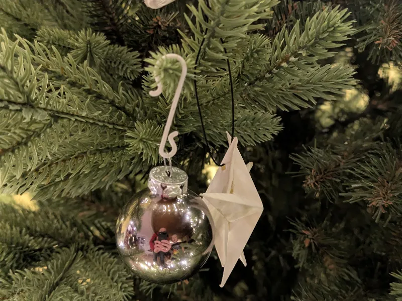 Weihnachten Baum Haken Anhänger kurz und lang