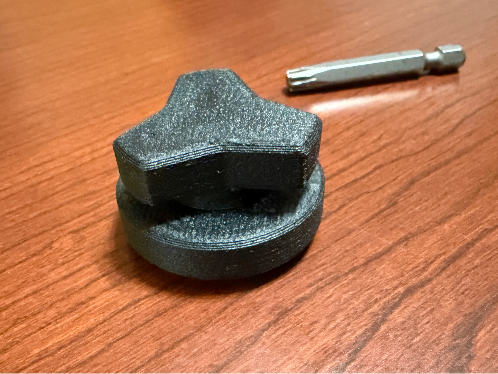 Ryobi Triangle Connector Adapter to 1/4 hex (male)