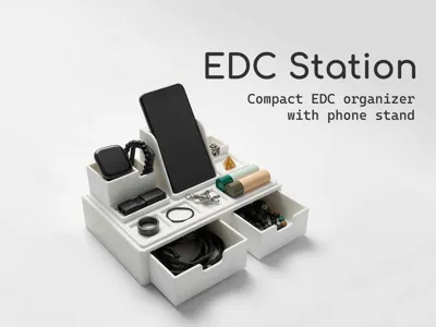 EDC Station (Everyday Carry Station) Organizer