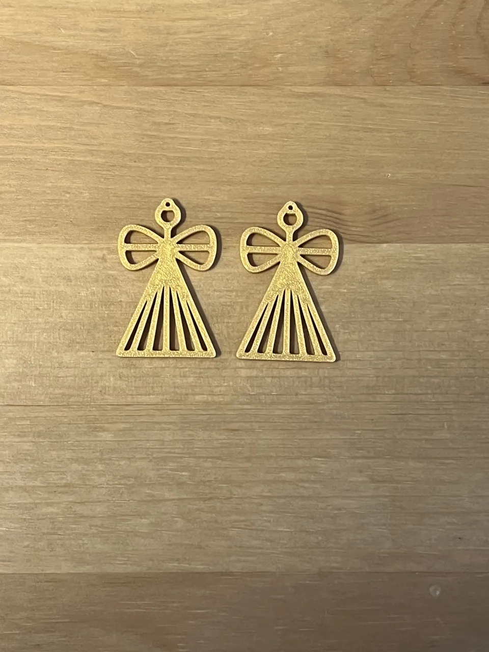 angel earrings view 2
