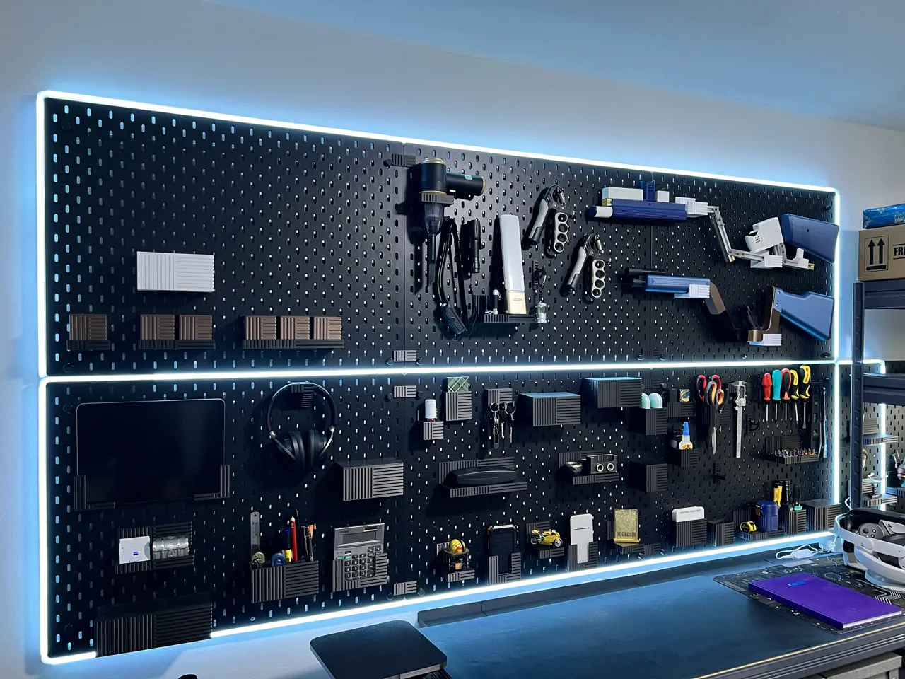 OBSIDIAN - SKADIS Pegboard Boxes and Holders view 2