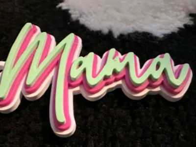 Mama Keychain