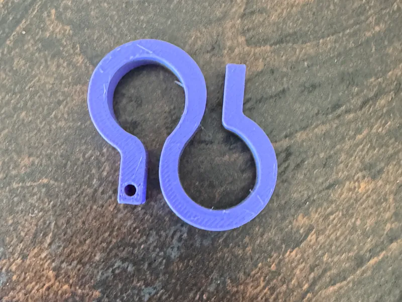Alzheimer's Keychain