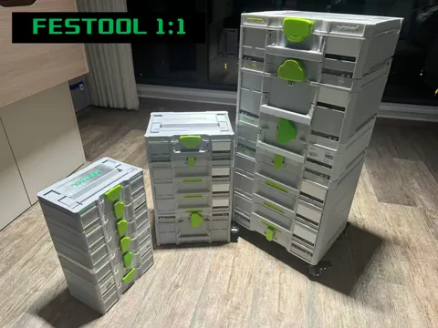 Accesorio de taller: Festool systainer M137费斯托事事坦M137工具箱，1:1模型，PXA系列可打 — referencia de MakerWorld