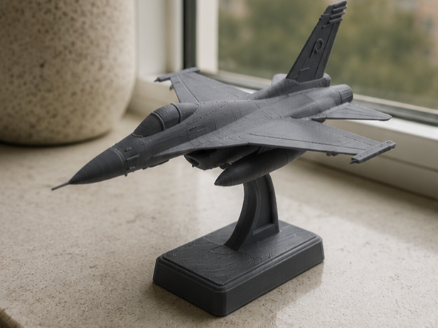 Fighter Jet Display Model - Desk Statue