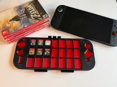 TPU Switch 2 Low Profile Cover w/ Cartridge Slots