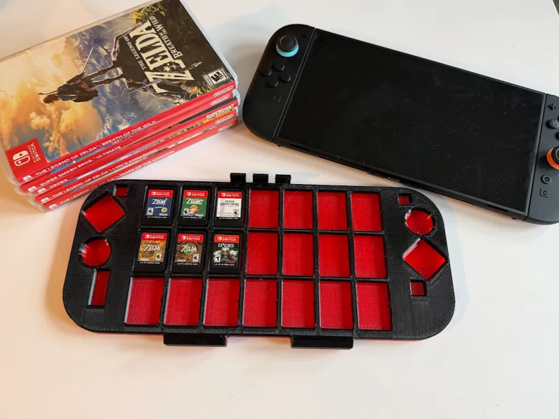 TPU Switch 2 Low Profile Cover w/ Cartridge Slots