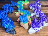 Артикулирана фигурка Stone Dragon