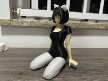 Modelo para impresión 3D: 猫耳娘手办,拆件打印,含手机支架款 — vista de referencia 4