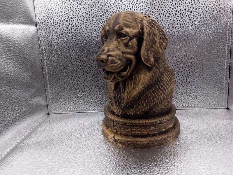 Golden Retriever Bust