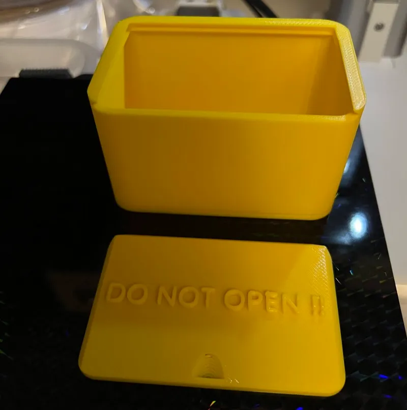 Do not open this box !