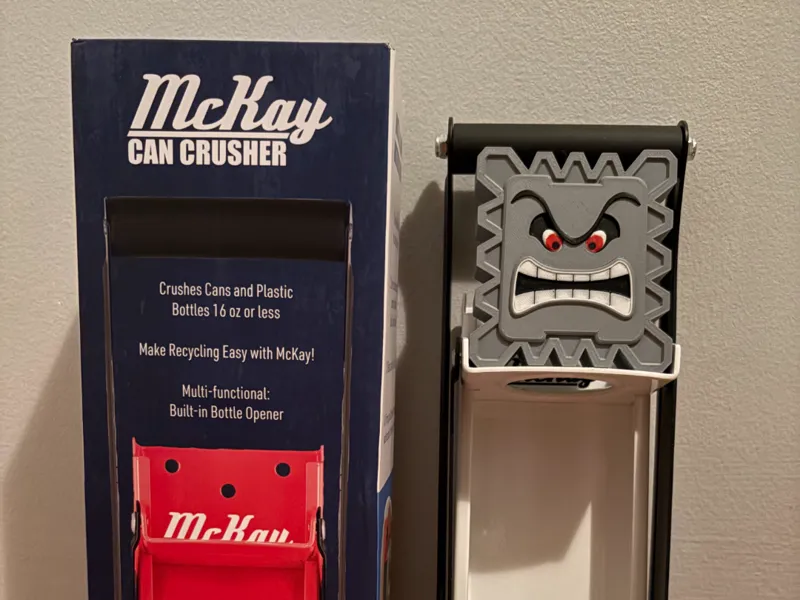 Thwomp Can Crusher Topper