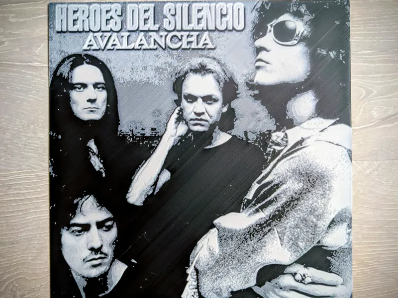 Portada de AVALANCHA, de Héroes del Silencio