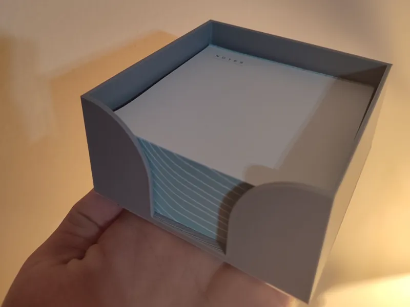 Modern Note Block Holder 