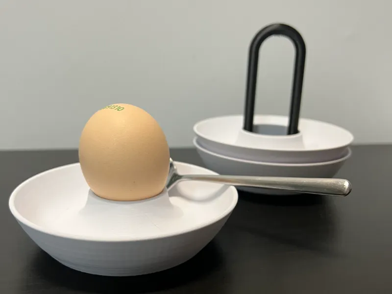 Egg Cups with Stand - Stylish and Functional