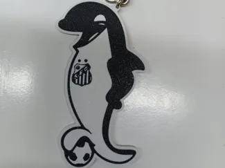Chaveiro Mascote Santos 