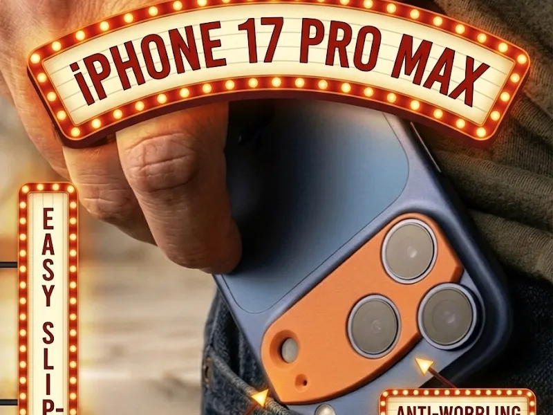 iPhone 17 Pro Max Camera Anti-Wobble Slim Plate 