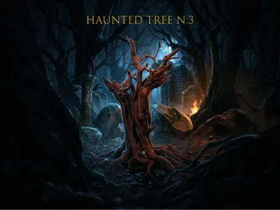 Haunted Forest Tree N.3