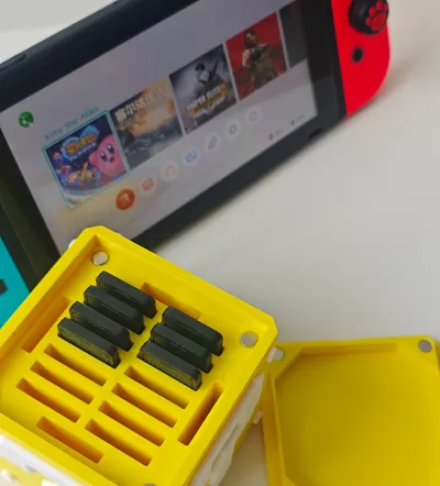 NS Game Card Question Mark Box Storage Case with Magnetic Function