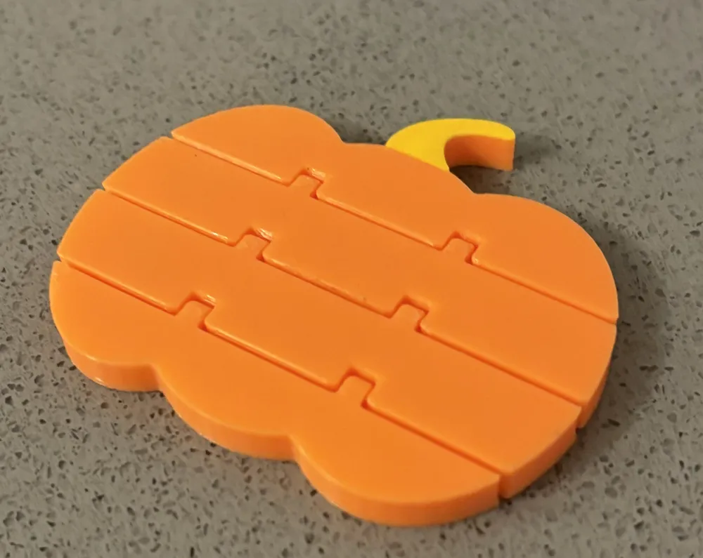 Flexi Pumpkin - Free 3D Print Model - MakerWorld