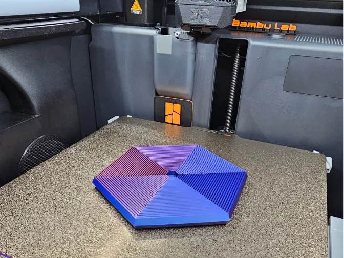 Hexagon Fidget – visuell Drehspiel