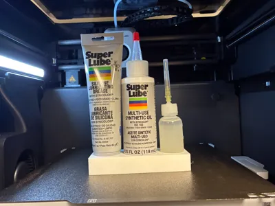 3D Printer Lubricant Organizer & Holder
