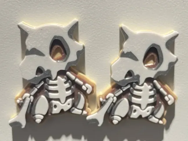 Pokemon Cubone Skull Refrigerator magnet卡拉卡拉骷髅冰箱贴