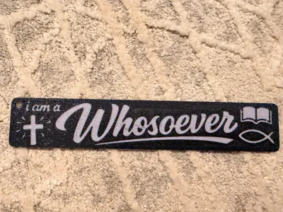 I am a Whosoever Bookmark