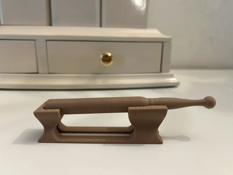 Clapper and Stand for Tibetan Bell