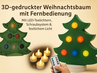 Christmas tree with remote control
