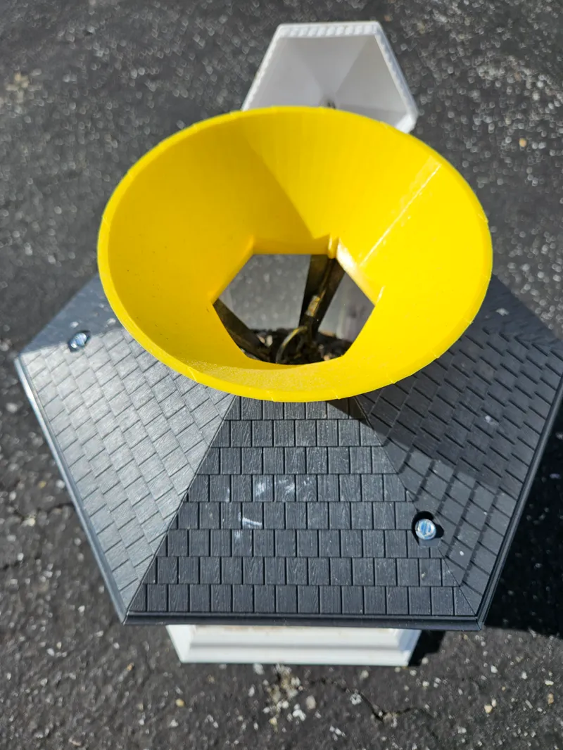 Hexagonal Bird Feeder Funnel