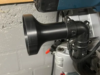 Bosch GCM12 Adapter for Industrial Extraction D100mm
