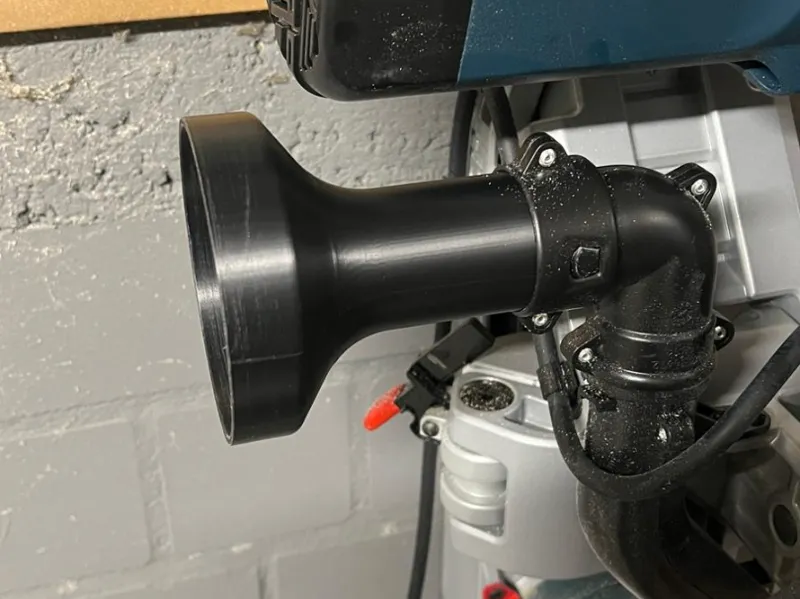 Bosch GCM12 Adapter für Industrie Absaugung D100mm
