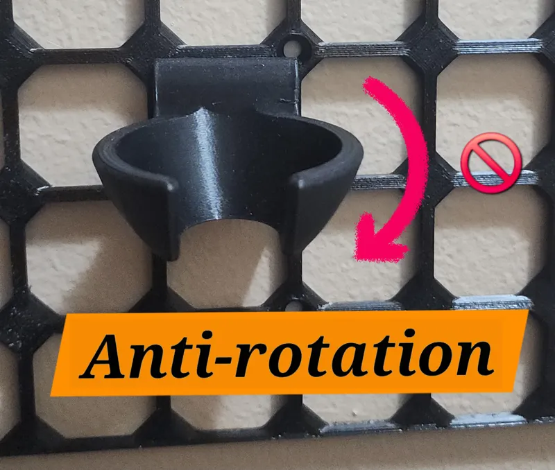 Multiconnect Anti-rotation snaps for openGrid