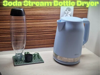 Soda Stream Bottle Dryer, bottle stand, holder