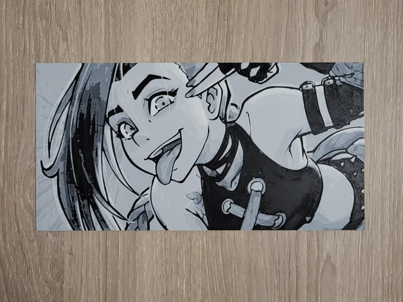 Jinx/Manga HueForge