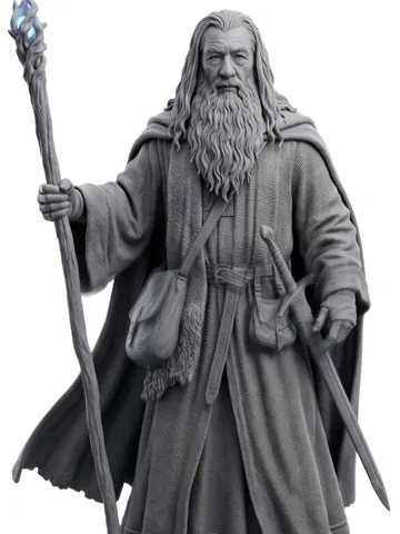 Figura decorativa: Gandalf the Grey – Wizard of Middle-earth — vista de referencia 2
