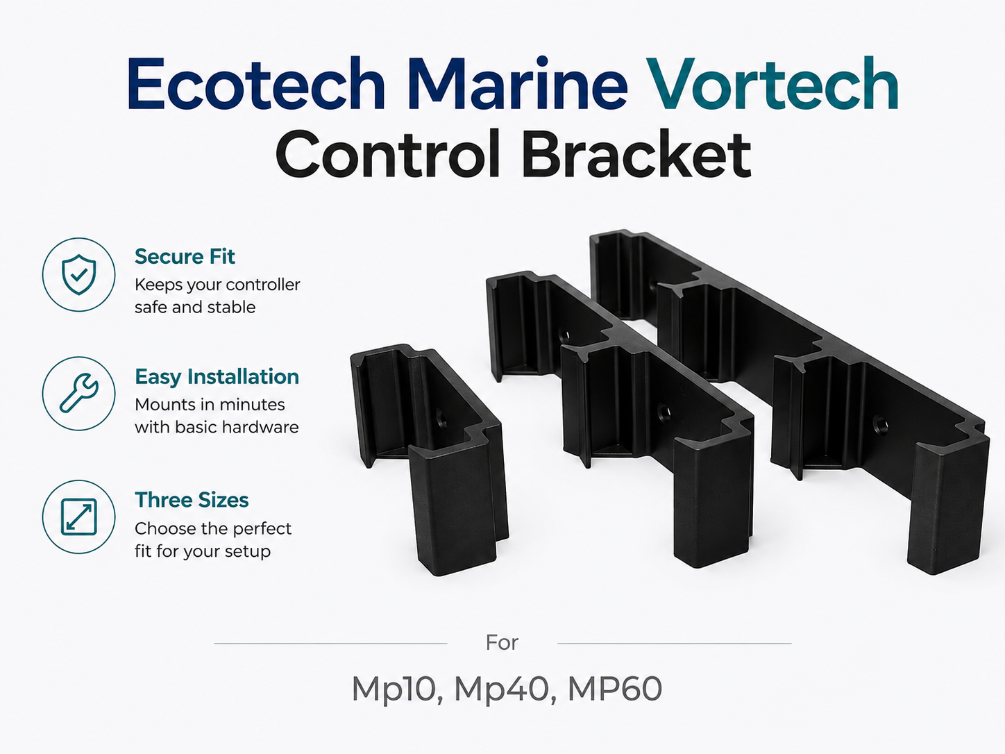 Ecotech Vortech Controller Bracket – Three Sizes